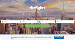 Desktop Screenshot of m.netflights.com