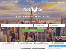 Tablet Screenshot of m.netflights.com