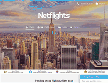 Tablet Screenshot of netflights.com